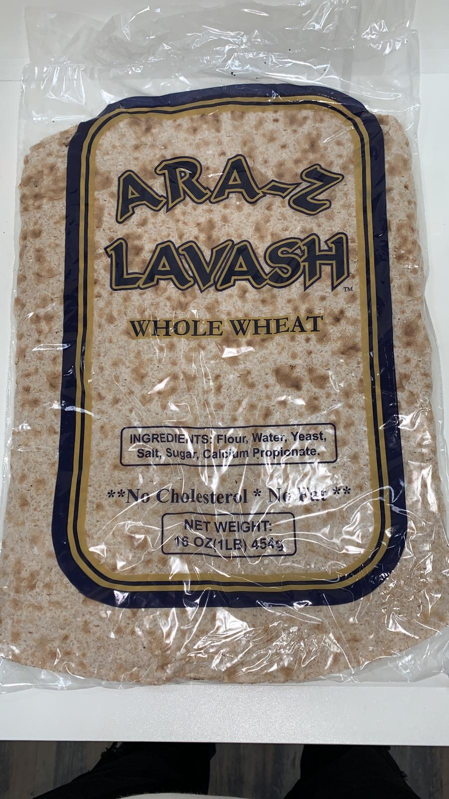 araz Lavash Whole Wheat 16oz - Pasha Market