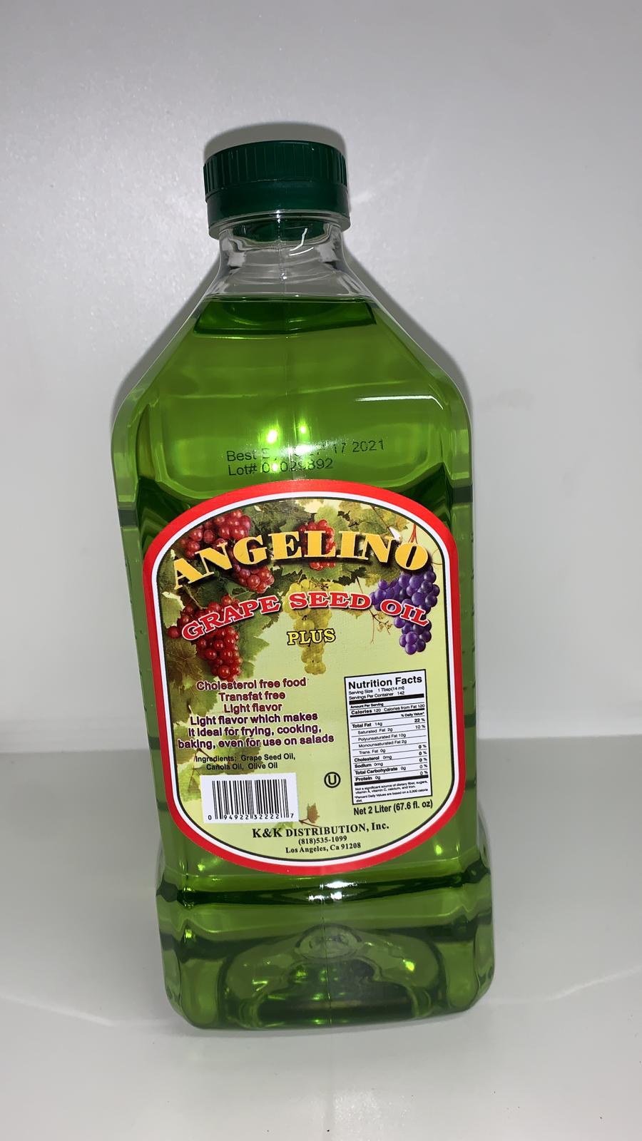 Angelino Grape Seed Oil Plus 2L