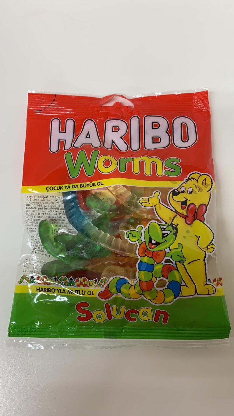 Haribo Halal Gummi Worms 41oz Pasha Market 0461